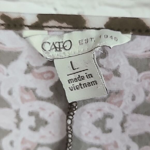 Cato Mixed Scarf Animal Print Oversize Drop Shoulder Slinky Tunic Blouse Leopard - Picture 4 of 10